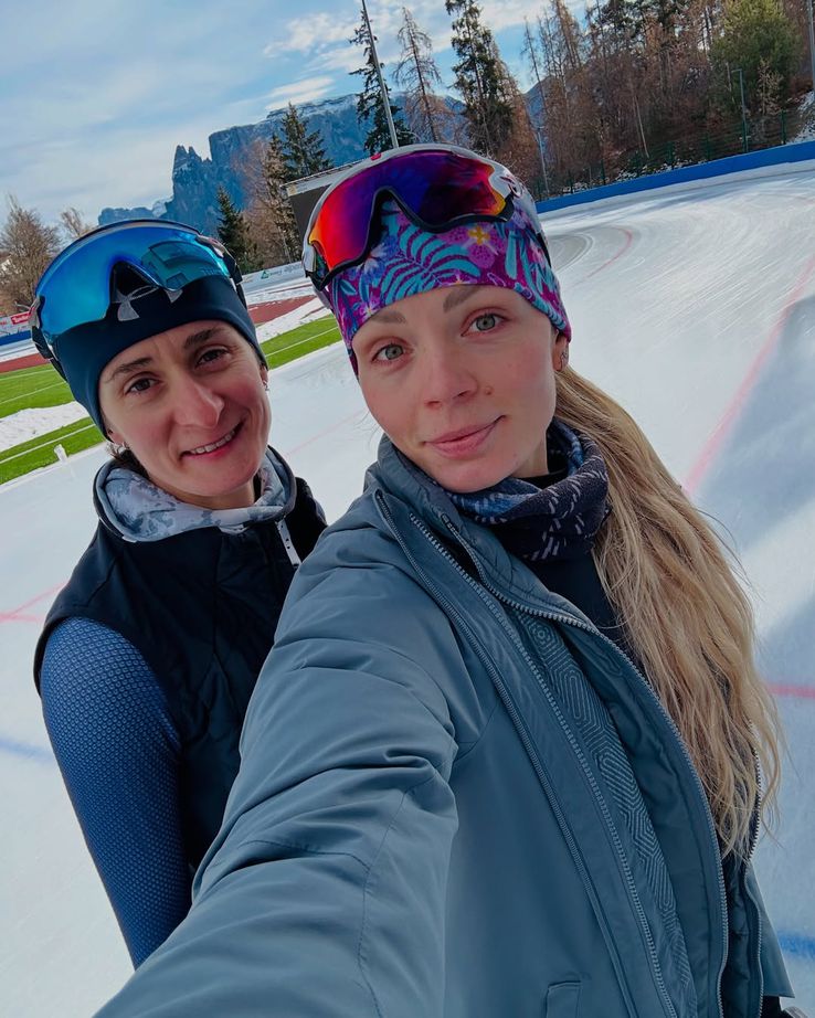Martina Sablikova and Nikola Zdrahalova form a couple/photo: Instagram