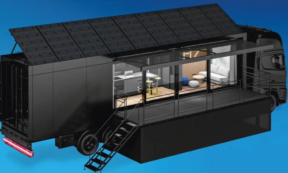House for hydrogen and sun. AGH showed the prototype of an unusual place