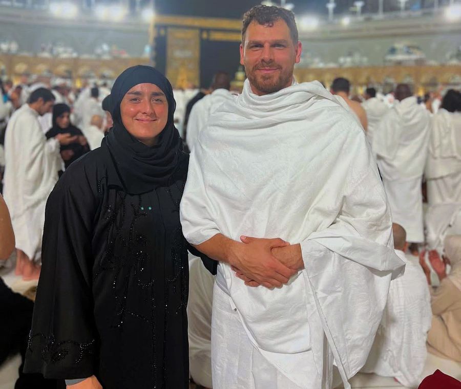Ons Jabeur and her husband, Karim Kamoun, in the pilgrimage to Mecca Photo: Instagram The confession of the finalist Triple Grand Slam: