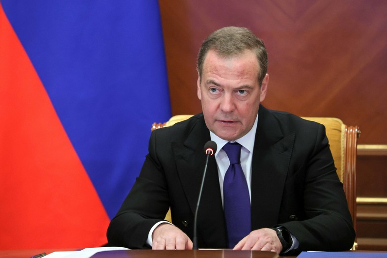 Former Russian president Dmitry Medvedev