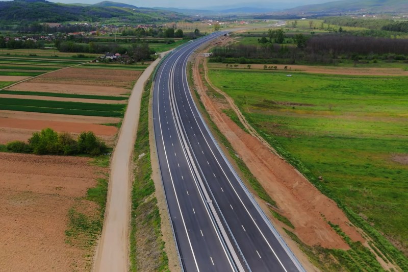 The first piece of highway to be inaugurated this year: