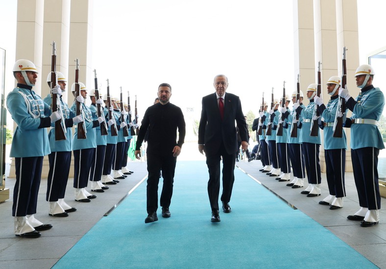 President of Ukraine Wołodymyr Zelnski and Turkish President Recep Tayyip Erdogan in Ankara, May 15 2o25.