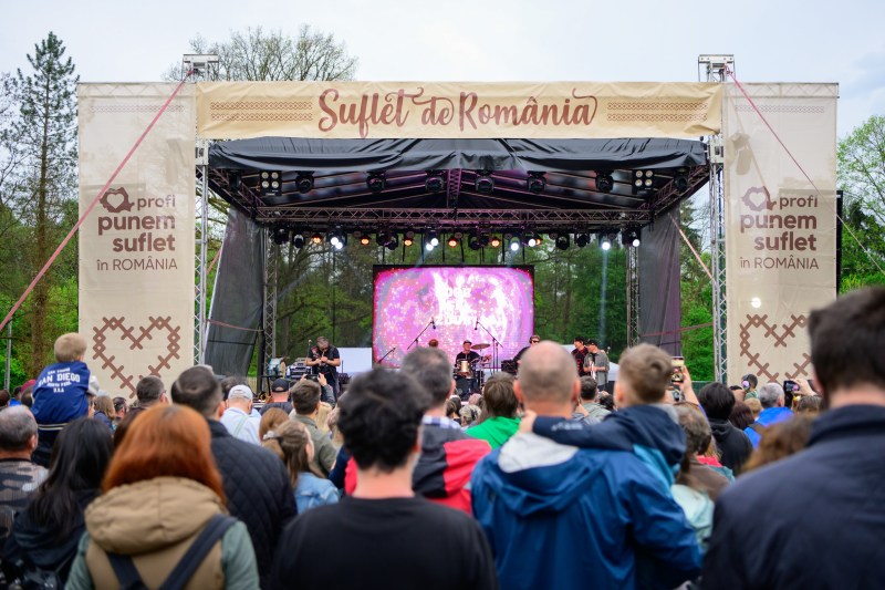 Over 10,000 participants and 80 small local producers, in the third edition of the Soul Festival of Romania