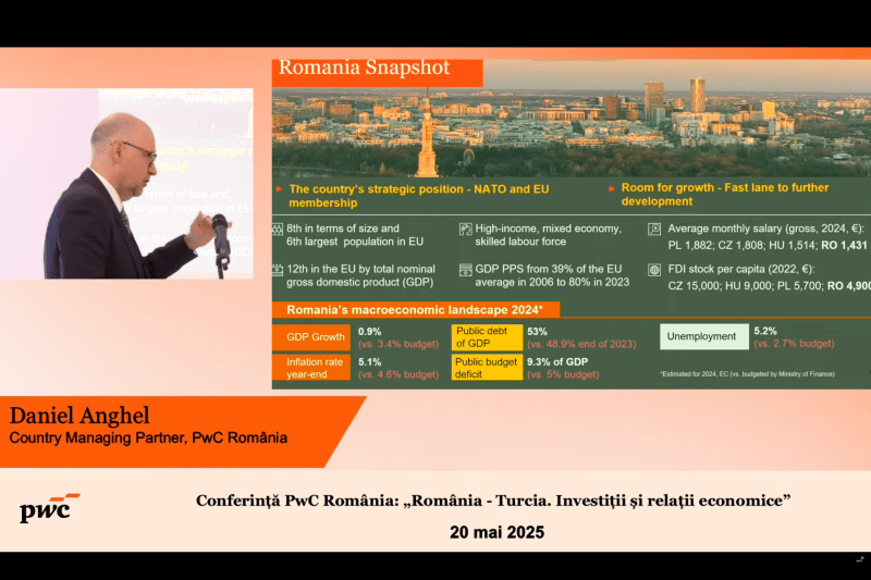 Live PWC Conference Romania: 