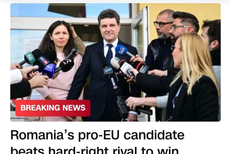 CNN announces on the site Victoria Luinnicușor Dan