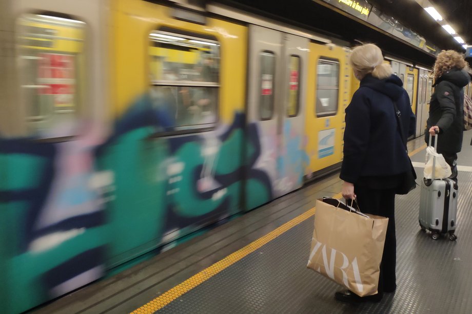 Metro in Naples