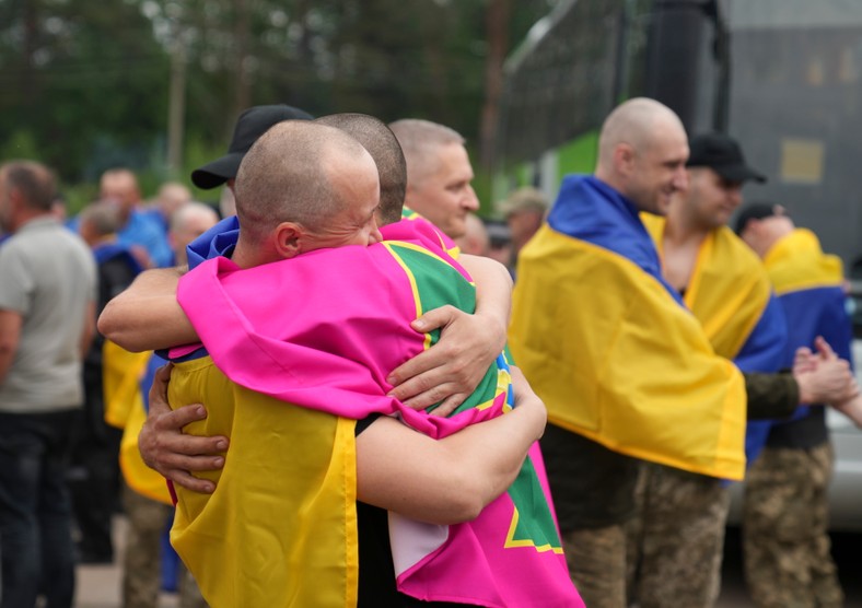 Return of Ukrainian prisoners of war to the country, May 25, 2025.