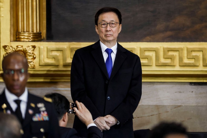 Han Zheng at the inauguration of President Donald Trump (January 20, 2025)