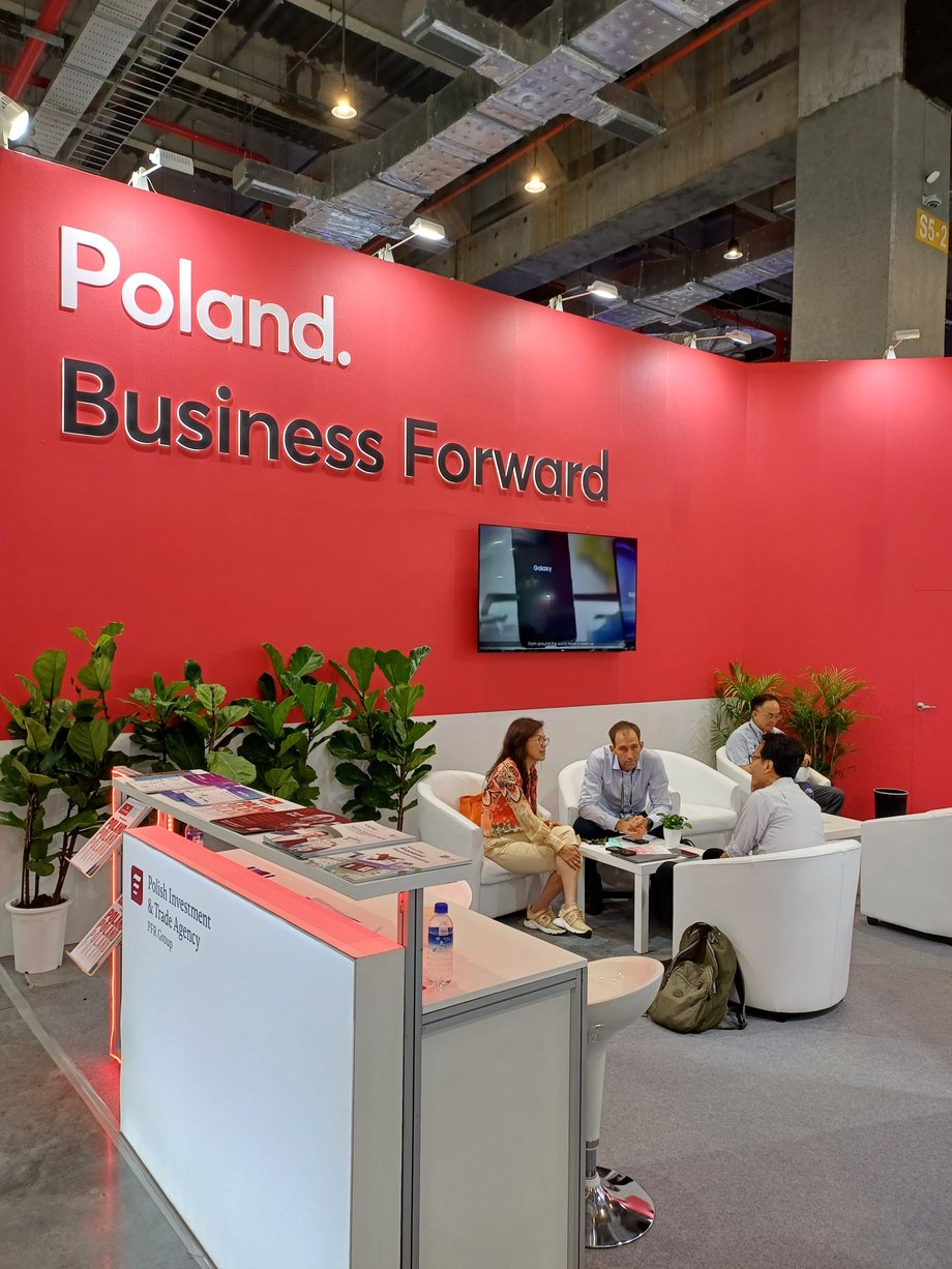 Polish pavilion on Computex 2025