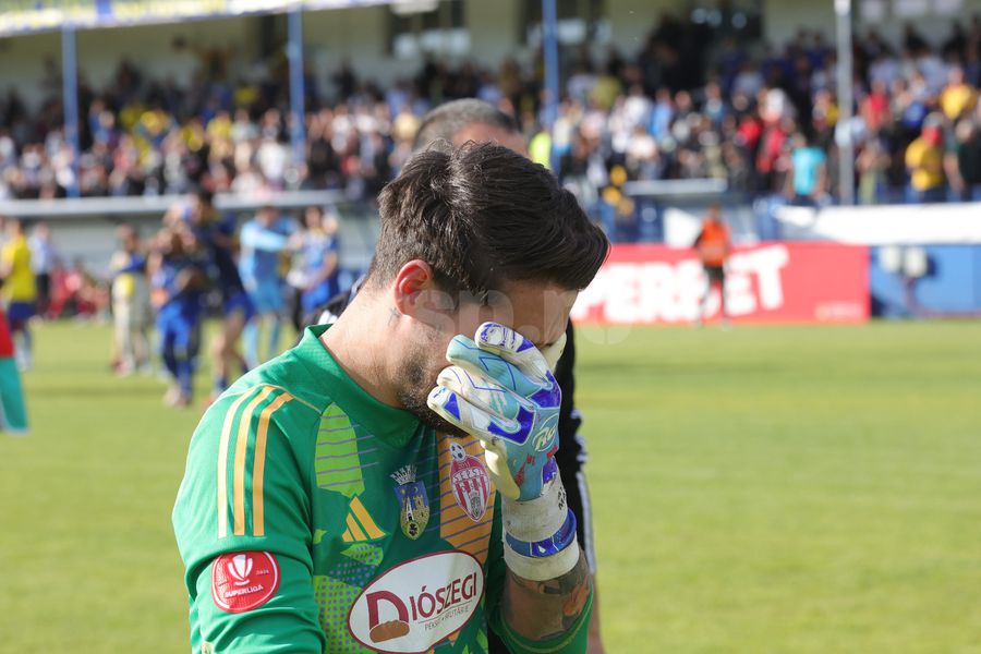 Roland Niczuly. Sepsi Sfântu Gheorghe relegated. Photo: Ionuț Iordache (gsp.ro) Sepsi and premeditated relegation