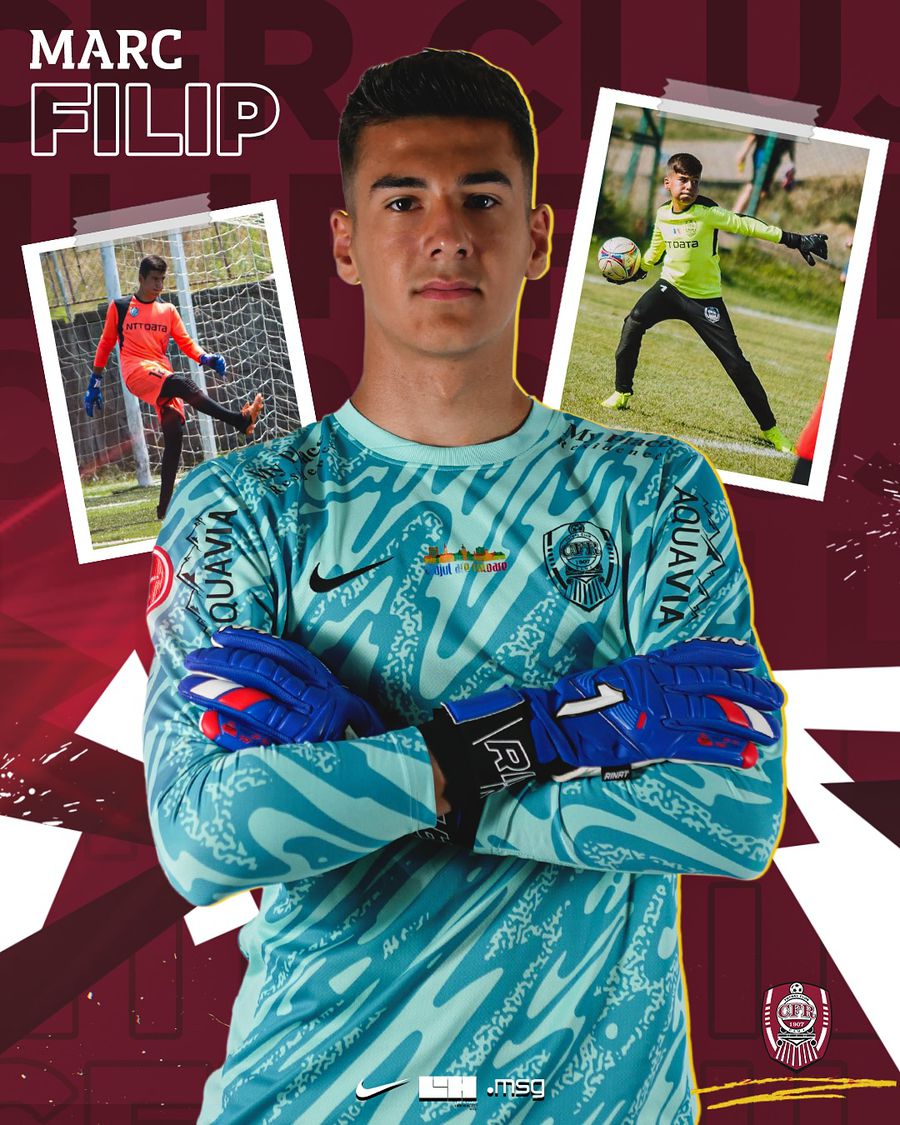 Signed the contract with CFR Cluj »The official announcement of the club