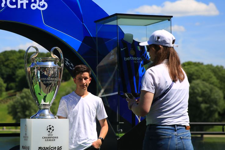 Welcome to the UEFA Champions League festival in Munich. Photo: Ionuț Iordache (gsp.ro)