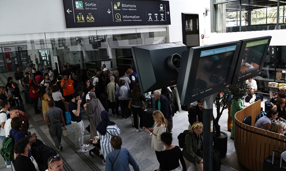 A gigantic power failure in France, among others in Cannes. "The fire was planted intentionally"