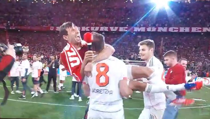 Holidays at the 34th title won by Bayern, with Thomas Muller the hero of the evening on Allianz Arena