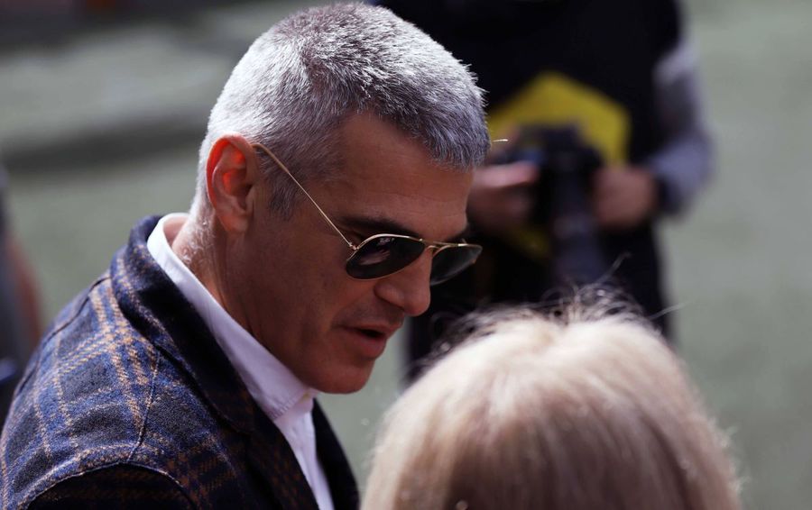Enric Masip, Barcelona President's adviser, Joan Laport / Photo: Imago Barcelona does not weaken Szymon Marciniak: