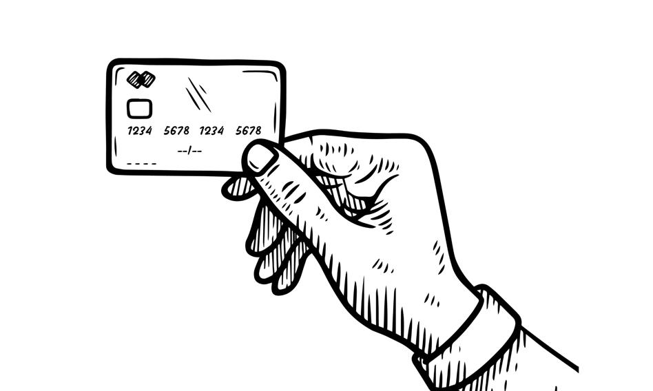 Payment cards arrived, but the number and value of the transaction fell