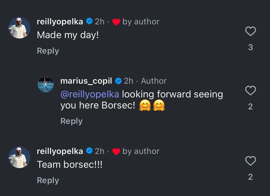 Marius Copil arrived in Paris and started working with his new 