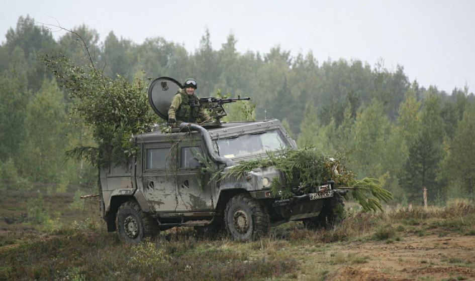 Zapad-2025 maneuvers. "At the training ground near Grodno, at the border with Poland"