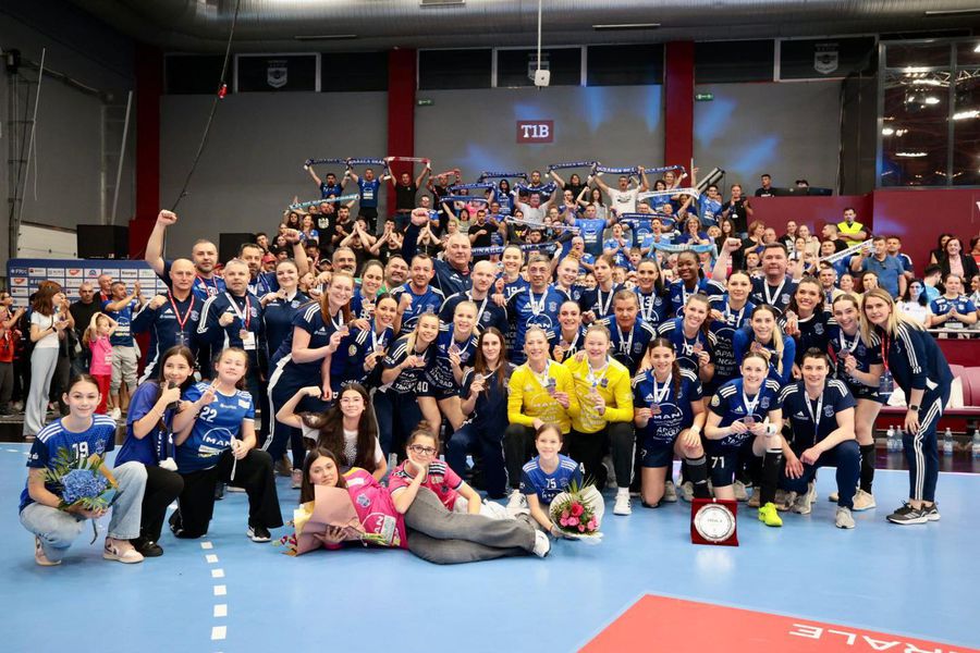 Incredible final in the Rapid Hall, in the duel between the host and the Danube Braila! Victory obtained in the last second of the 