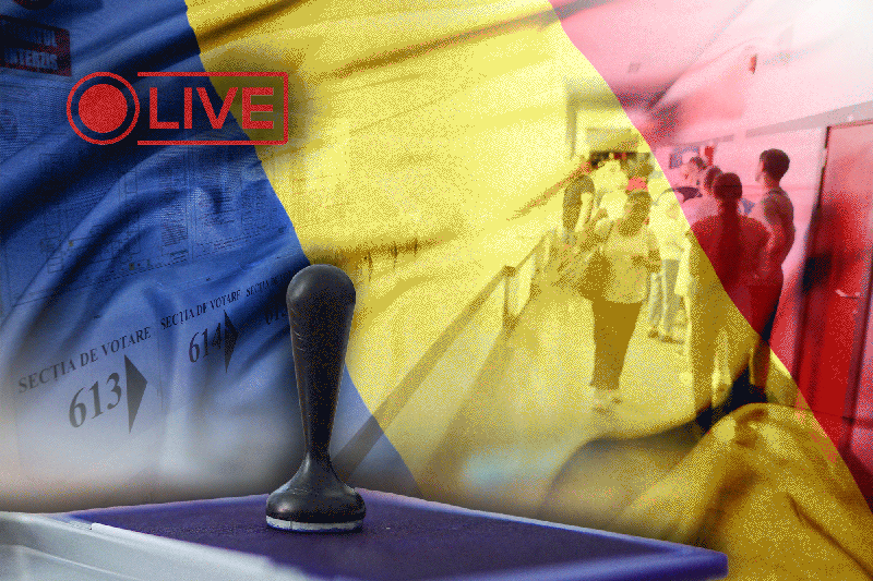 Presidential elections in Romania. Collage: Ion Mateș / Hotnews. Photo: Inquam Photos, Shutterstock