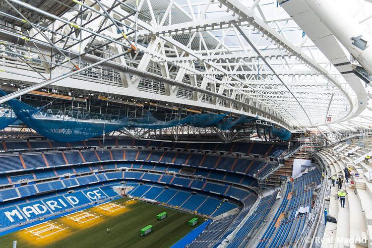 Santiago Bernabeu, totally changed after the latest renovations / photo: Real Madrid