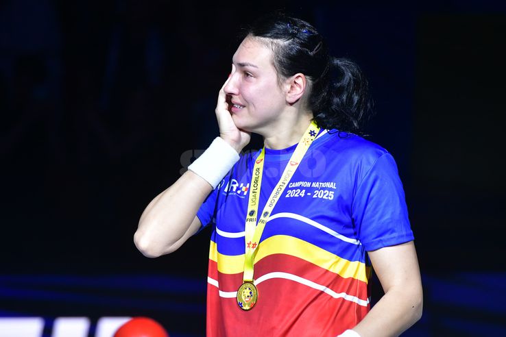 Cristina Neagu played the last official match of the handball career. Photo: Cristi Preda (gsp.ro)