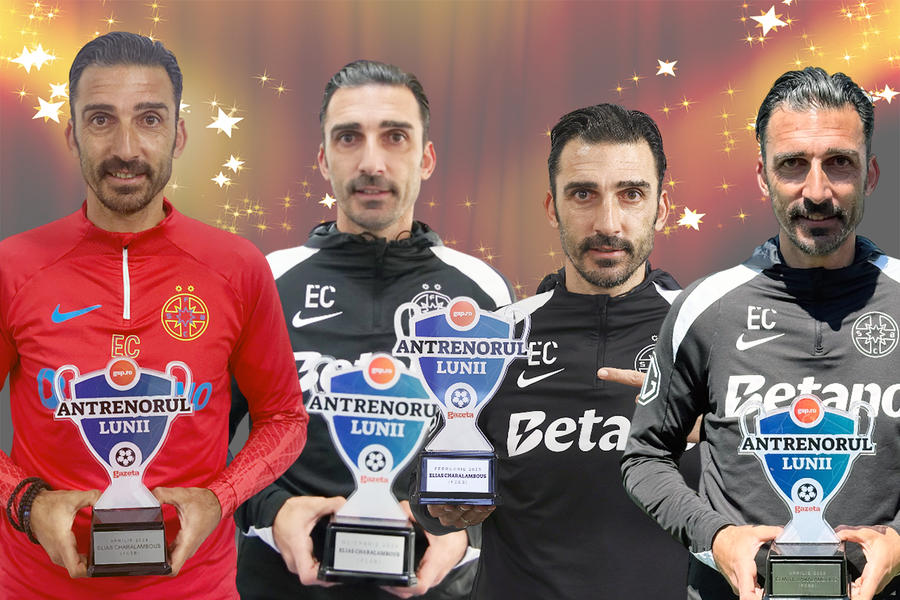 Elias's trophies: April and November 2024, February and April 2025 Elias Charalambous,
