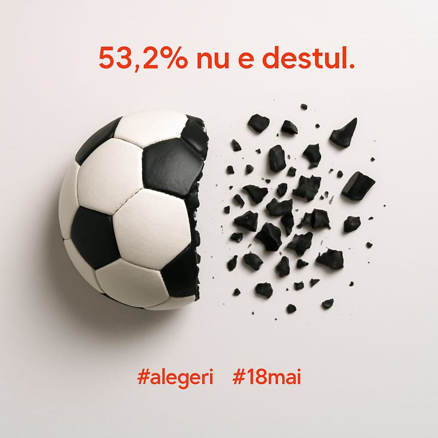 The national of Romania, an impact message before the great dispute Nicușor Dan - George Simion: 