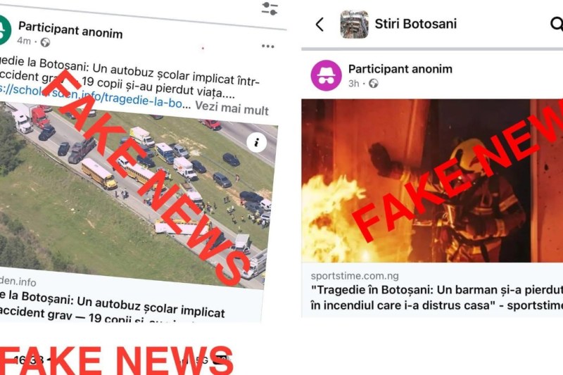 Video campaign to misinform with serious accidents that have not occurred, including Fakenews about the president. Arafat: 