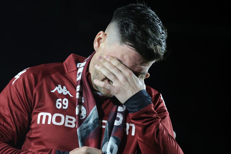 Cristian Săpunaru withdraw, images from the end // Photo: Ionuț Iordache (GSP)