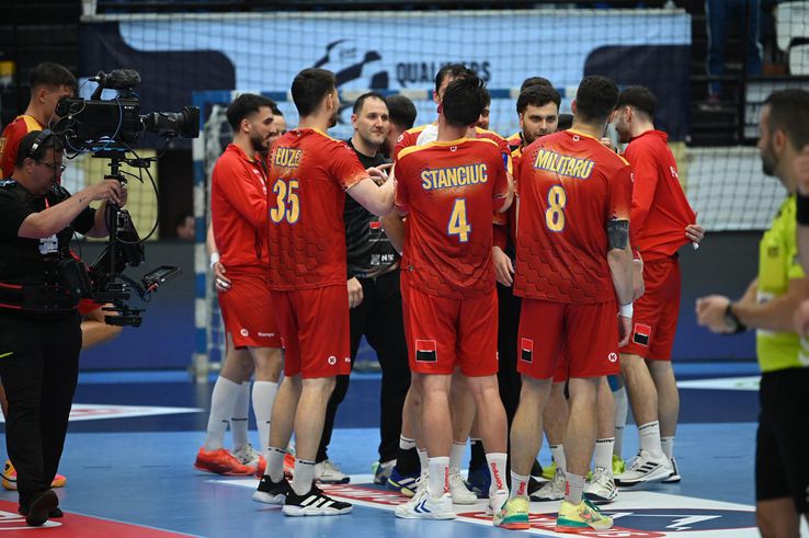 Romania - Portugal, Euro handball / photo preliminaries: Alexandru Obreja