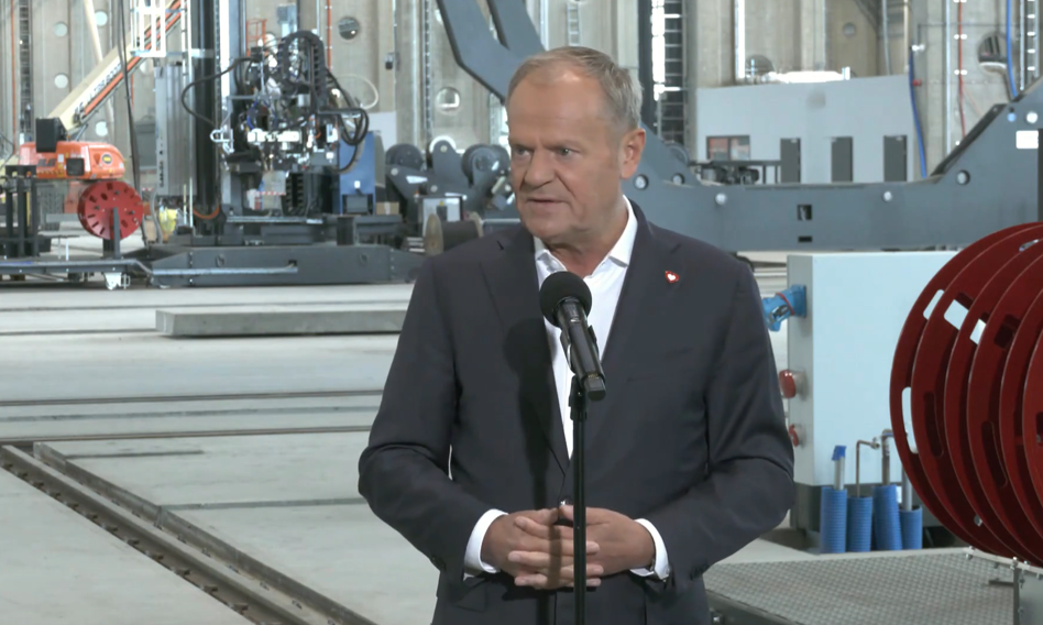 There will be no cheap current without investment in the Baltic. Prime Minister in the most modern wind towers factory in Europe