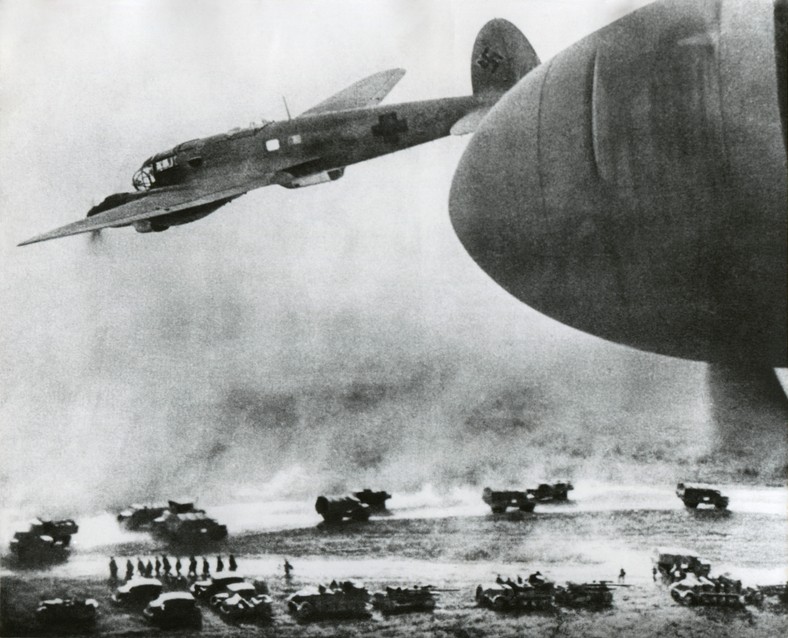 German bombers during the invasion of the Soviet Union, summer 1941.
