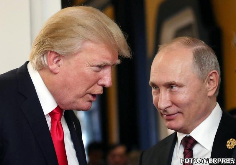 Donald Trump and Vladimir Putin, photo: Agerpres/EPA
