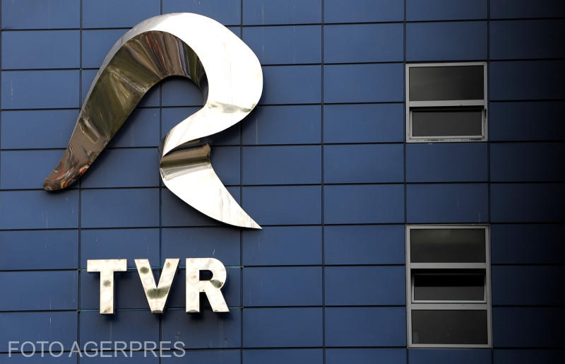 TVR logo, Romanian television, photo: Agerpres