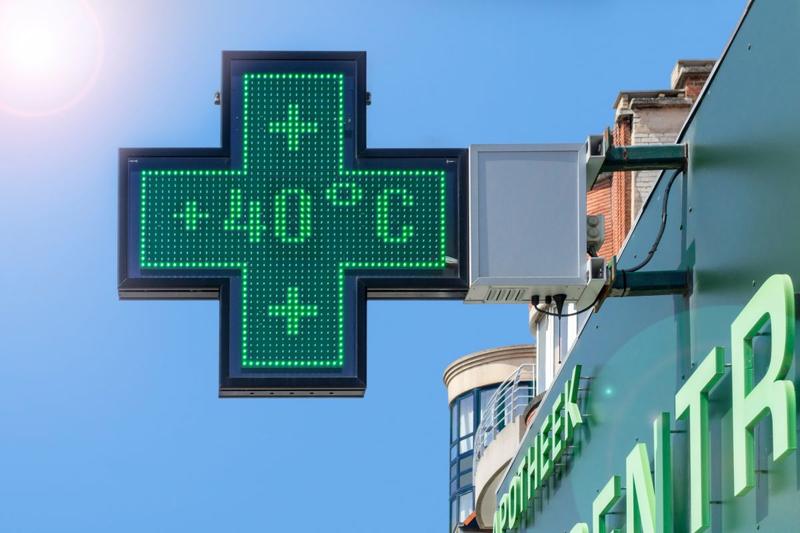 Temperature of 40 degrees Celsius, photo: Shutterstock