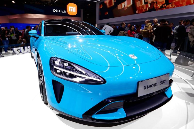 Xiaomi Su7, photo: Joan Cros / Nurphoto / Shutterstock Editorial / Profimedia