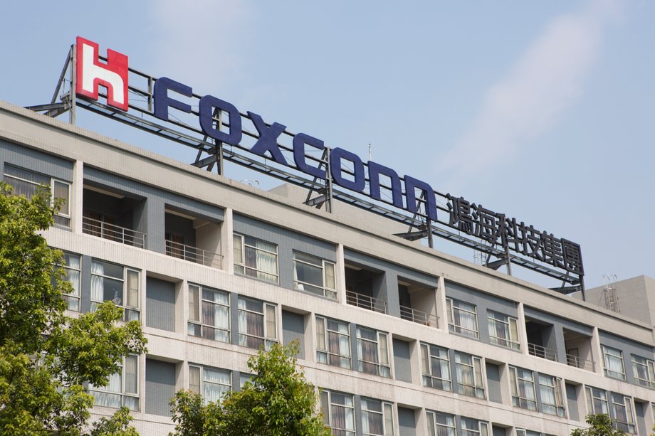 Foxconn headquarters in Taipei