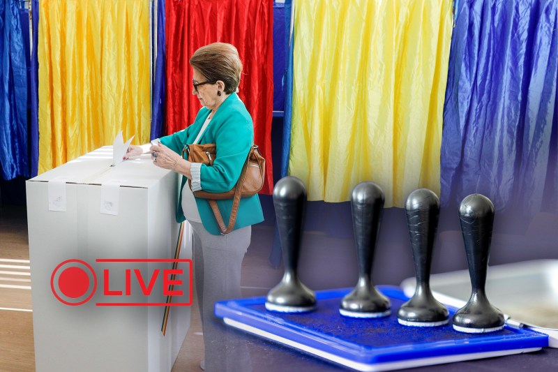 Tour II of the presidential elections of 2025. Collage: Ion Mateș / Hotnews. Photo: Inquam Photos, Profimedia