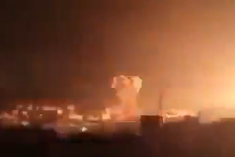 The last hour India attacked Pakistan - Video with rockets