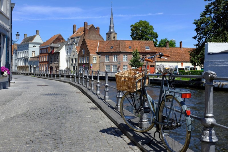 A picturesque city in Europe asks tourists not to steal the paving stone from its historical streets.