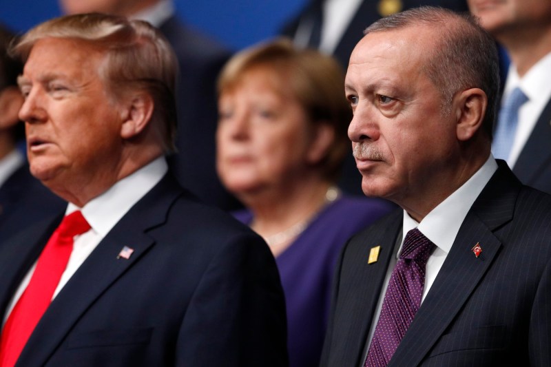 Donald Trump says he wants to work with Erdogan to conclude the