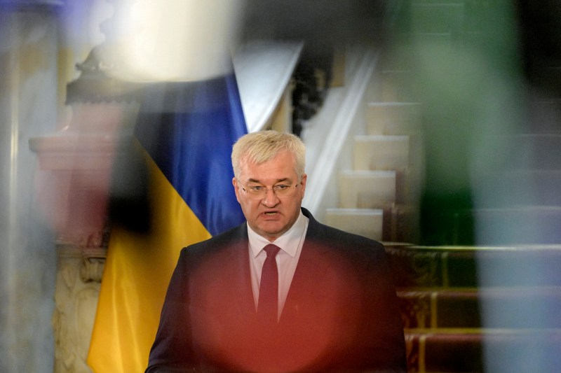 Ukrainian Foreign Minister Andrii Sibiga / Photo: Khaled Desouki / AFP / Profimedia