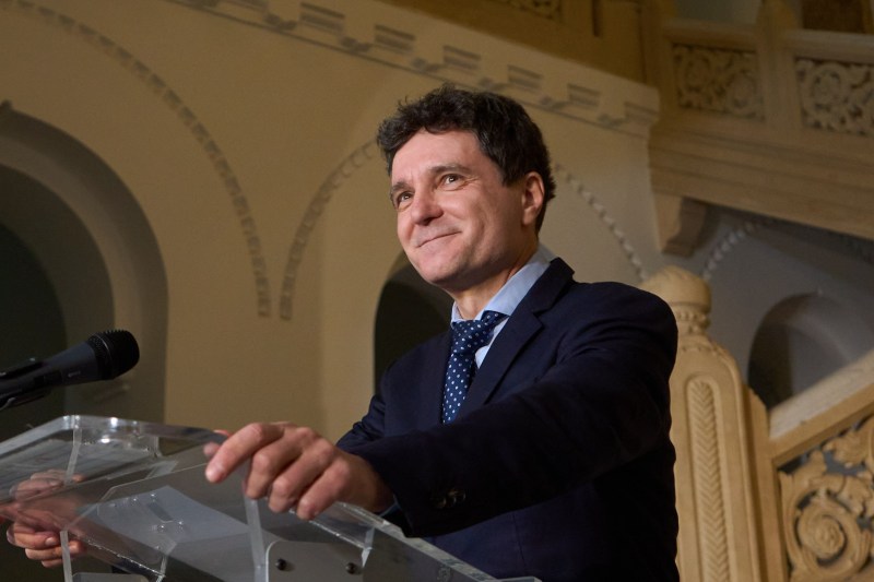 Nicușor Dan. Photo: Lucian Alecu / Shutterstock Editorial / Profimedia
