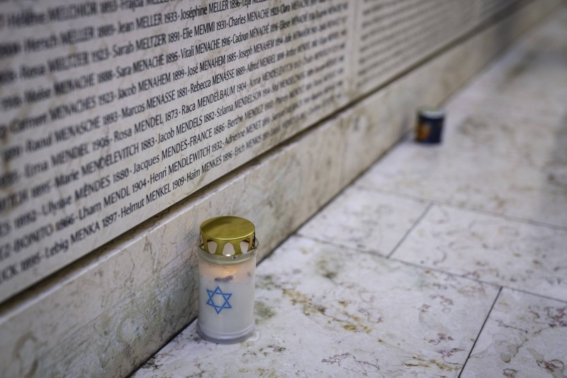 Photo locations of the Jewish community in Paris, including the Holocaust Memorial, were vandalized. Authorities condemn 