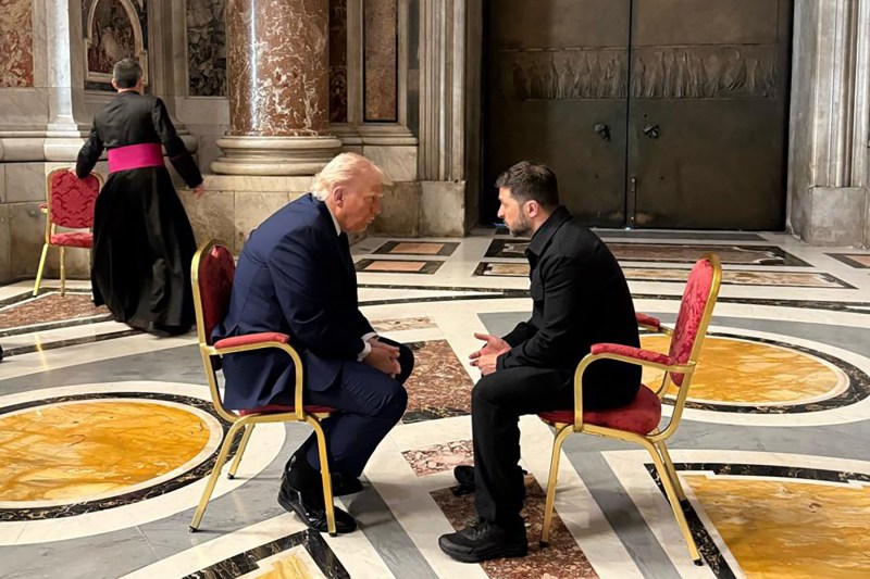 Zelenski goes to the Vatican on Sunday for the