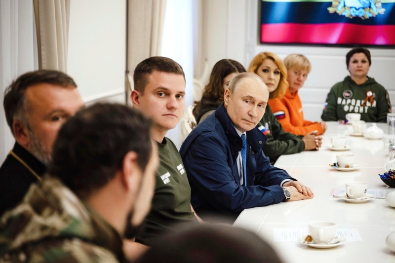 Video Putin's joke on the subject of occupying a new Ukraine region: