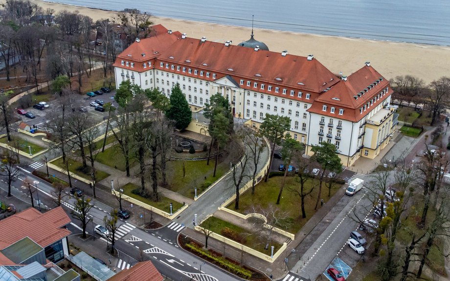 The Grand Hotel is one of the symbols of Sopot