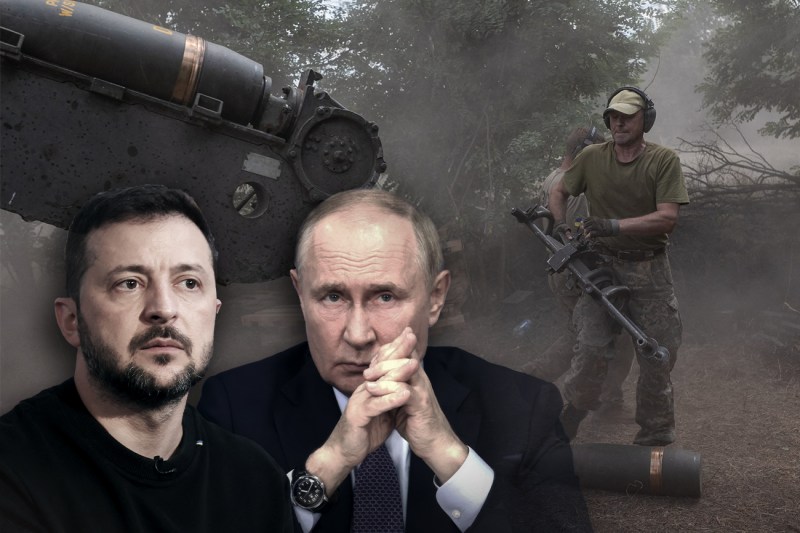 When Putin and Zelenski-Video were last met