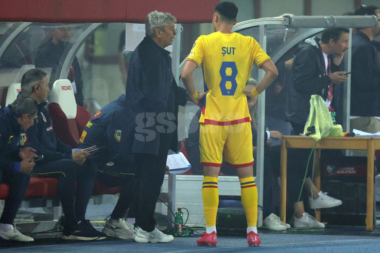 Austria - Romania, cadres surprised in the second half / photo: Ionuț Iordache (GSP)